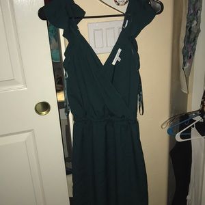 Deep Turquoise Naked Zebra Dress